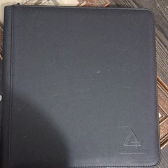 16 Pocket 1024 Card Binder, Large Ringless Side Loading Pockets Trading Card