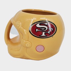 Vintage 1993 San Francisco 49ers NFL Helmet Ceramic Mug Sports Concepts 20 oz