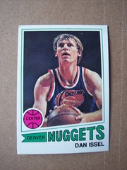 1977-78 Topps basketball White back Dan Issel card #41 VG
