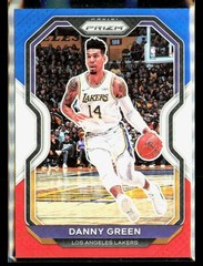 2020-21 Panini Prizm #149 Danny Green Red, White and Blue Prizms