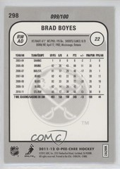 2011-12 O-Pee-Chee Rainbow Foil Black Border 99/100 Brad Boyes #298 2d8
