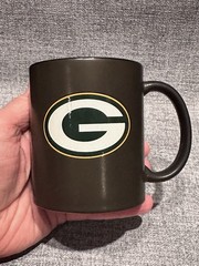 Lot of 2 The Memory Company Officially Licensed NFL Green Bay Packers 11 oz.