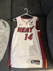 NBA Miami Heat Nike Association Swingman Jersey #14 Herro Jersey Shirt Size L 48