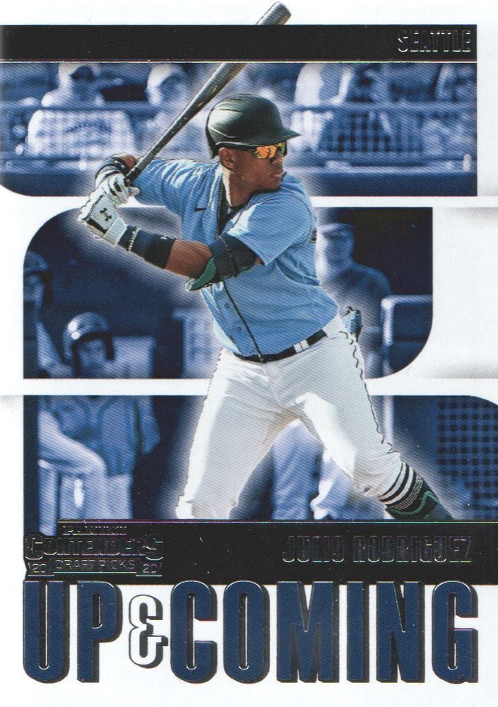 2020 Panini Contenders Up and Coming #6 Julio Rodriguez Insert MARINERS