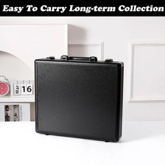 Toploader Binder for Trading Cards, Hard Cases, Holds 216 Toploaders, 9 Pocke…