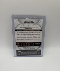 2011 Bowman Sterling – Rookie Autographs Alex Cobb #14 (AU, RC)
