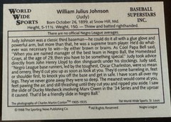 LOT OF 8 SPORTING NEWS WORLD WIDE SPORTS 1933 NEGRO ALL STARS CARDS