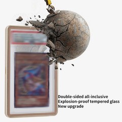 Magnetic Metal Alloy Frame Bumper Case For PSA/BGS/CGC Graded Card 35PT 55PT