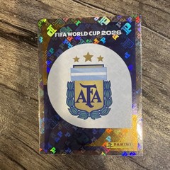 2026 Panini FIFA World Cup Sticker Argentina Country Team Crests ARG 1 AFA Foil