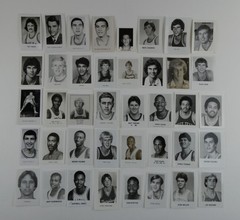 Lot of 163 College Basketball Press B&W Photos 1970’s Various Sizes