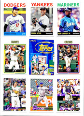 2025 Topps Archives Complete Collated Set of 300 Ohtani Kurtz Crews Wilson +++