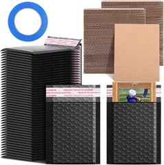 Cardboard Sheets & Poly Bubble Mailers – 301 Pcs