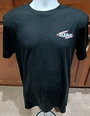Hyak Motorsports Large Team Issued Black Shirt NASCAR Ricky Stenhouse Jr.