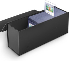 Semi Rigid Card Holder, Magnetic and Semi Rigid Card Storage Box – 1Ct, Black