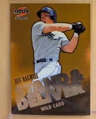 1997 Score STAND AND DELIVER GOLD #22 Jeff Bagwell RARE ETCHED FOIL INSERT /225