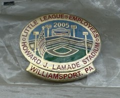 Vintage Little League Enameled Pin Baseball 05 06 07 Little League Employees