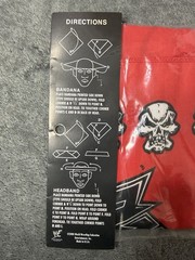 Vintage 2000 WWF Stone Cold Steve Austin Bandana Sealed Deadstock WWE Skull NOS