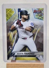 Agustin Ramirez /75 2025 Bowman’s Best #16 Yellow Lazer Refractor (RC)