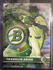 Topps 2026 Bowman Under The Radar Chrome Franklin Arias UR-5 Red Sox