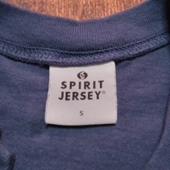 Spirit Jersey Notre Dame Sweatshirt Long Sleeve Men’s Small Blue USA