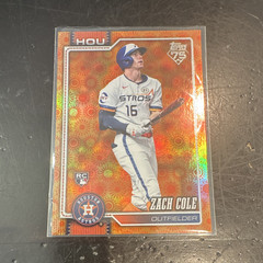 Topps 2023 Series 2 Zach Cole RC Rookie Houston Astros #601 Baseball Card