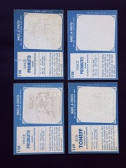 1961 Topps Football Lot Of 25(9 Rookies) EXMT. See Photos.