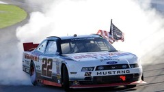 Brad Keselowski #22 Penske Discount Tire Nationwide NASCAR Race Used Sheetmetal