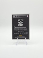 Rodions Kurucs 2018-19 Panini Impeccable RC on Card Auto SP #/99 #109