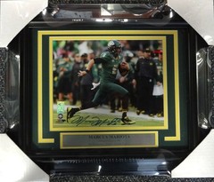 Marcus Mariota Signed Framed 8×10 Photo Oregon Ducks MM Holo