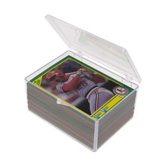 BCW Hinged Box For 100 Trading Gaming Sport Cards Holds Yu Gi Pokemon Baseball