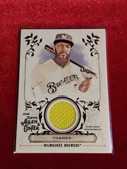 2018 Topps Allen and Ginter Relics #FSRAET 🔥 Eric Thames – Milwaukee Brewers