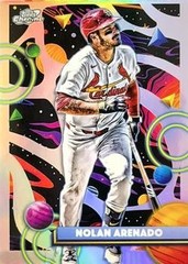 Nolan Arenado 2025 Topps Chrome Cosmic #179 St. Louis Cardinals