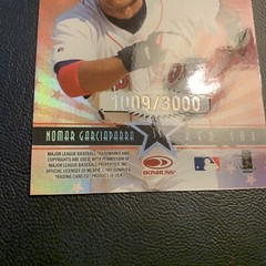 B44c Alex Rodriguez #3￼ Nomar Garcíaparra 1997 Donruss franchise features￼3000