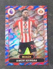2026 Topps Merlin Premier League Simon Adingra ** Guitars Refractor /95 ** #165