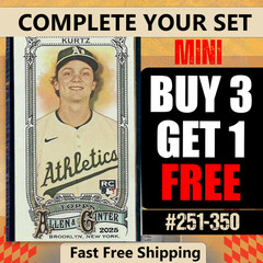 2025 Topps Allen & Ginter Mini SP Base Singles #251-350 You Pick