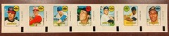 1969 Topps Decals “Uncut Strip of 7” Rose Yastrzemski Frank Robinson Wills (Qty)