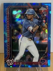 2025 Topps Chrome Update Sapphire – Daylen Lile #USC146 (RC)