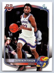 DARRYN PETERSON KANSAS 1st card 2025-26 BOWMAN #BPP-2