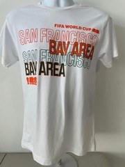 2026 FIFA World Cup Mundial San Francisco Bay Area Cotton Shirt Size L Licensed