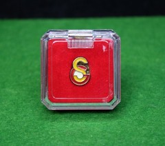 Vintage Turkish Super Lig Football Club Galatasaray Logo Lapel Pin Badge