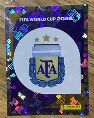 Panini FIFA World Cup 2026 ARG 1 Argentina Team Badge Sticker Club Logo