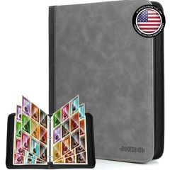 Toploader Binder, Holds 900Toploaders, 9 Pockets, Top Loader Binder for Cards S