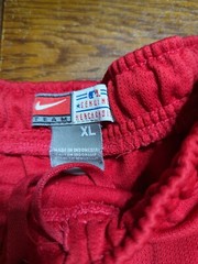 Boys Youth Kids NIKE Boston RED SOX B Logo Red Baseball Athletic Shorts