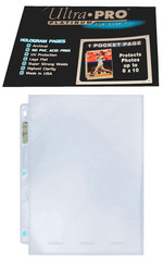 50 Ultra Pro Platinum 1-Pocket 8×10 Pages Sheet Photo Comic Book Magazine Sports