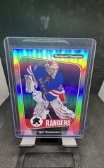 2024-25 Upper Deck Parkhurst Champions – Igor Shesterkin #113 Rainbow Foilboard