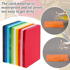 Zomiboo 150 Pieces Trading Card Dividers, Tall Trading Card Dividers Plastic Sep