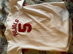 Vintage Albert Pujols Jersey unisex children’s Large Majestic World Series