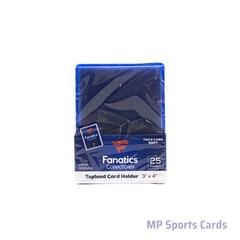 Fanatics Collectibles 3×4 59pt Topload Card Holder 25ct