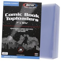 Current Comic Book Top Loaders – 10 Pack | Premium PVC Holders for Modern