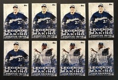 94 Card Lot – 2018 Topps and Topps Update Legends in the Making Black Blue Base